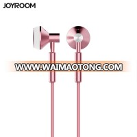 JOYROOM E204 2018 trending products 1.2m Handsfree Wired earphone Metallic In ear headphones for mobile phone