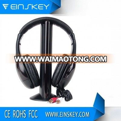 2014 Best Selling fashion stereo 5 in 1 FM Wireless Headphone MH-2001