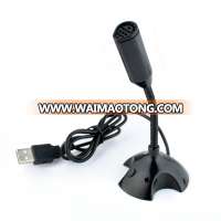 USB condenser microphone mini desktop microphone for skype whatsapp youtube online telephone chatting