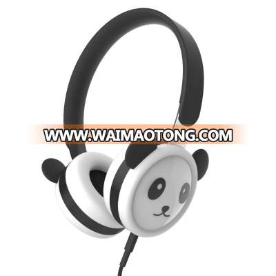 Kids headphones for girls boys Elf/Wings/Panda Bear Ear headphones 85db volume limit headset for children