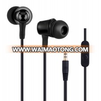 Wired in ear headphones 3.5mm earphones earbuds with microphone for sport running